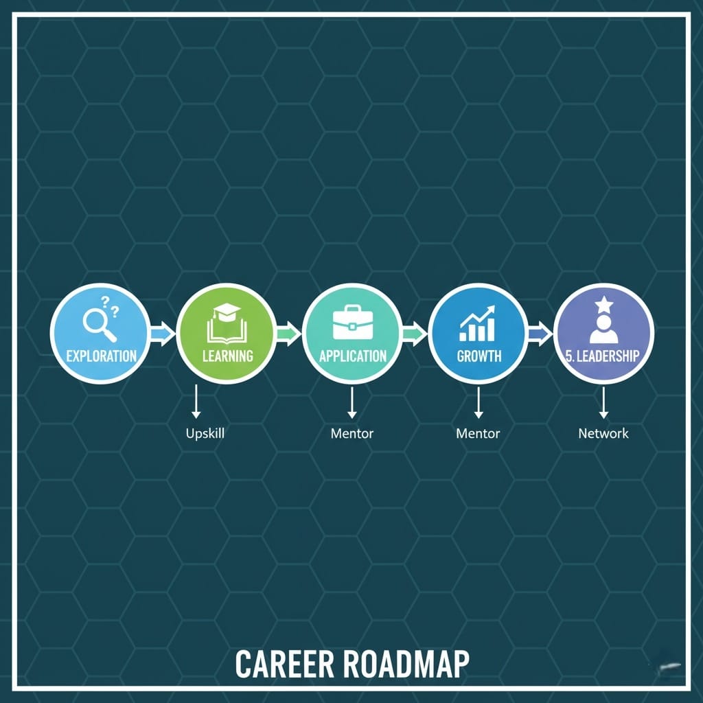 Career roadmap graphic